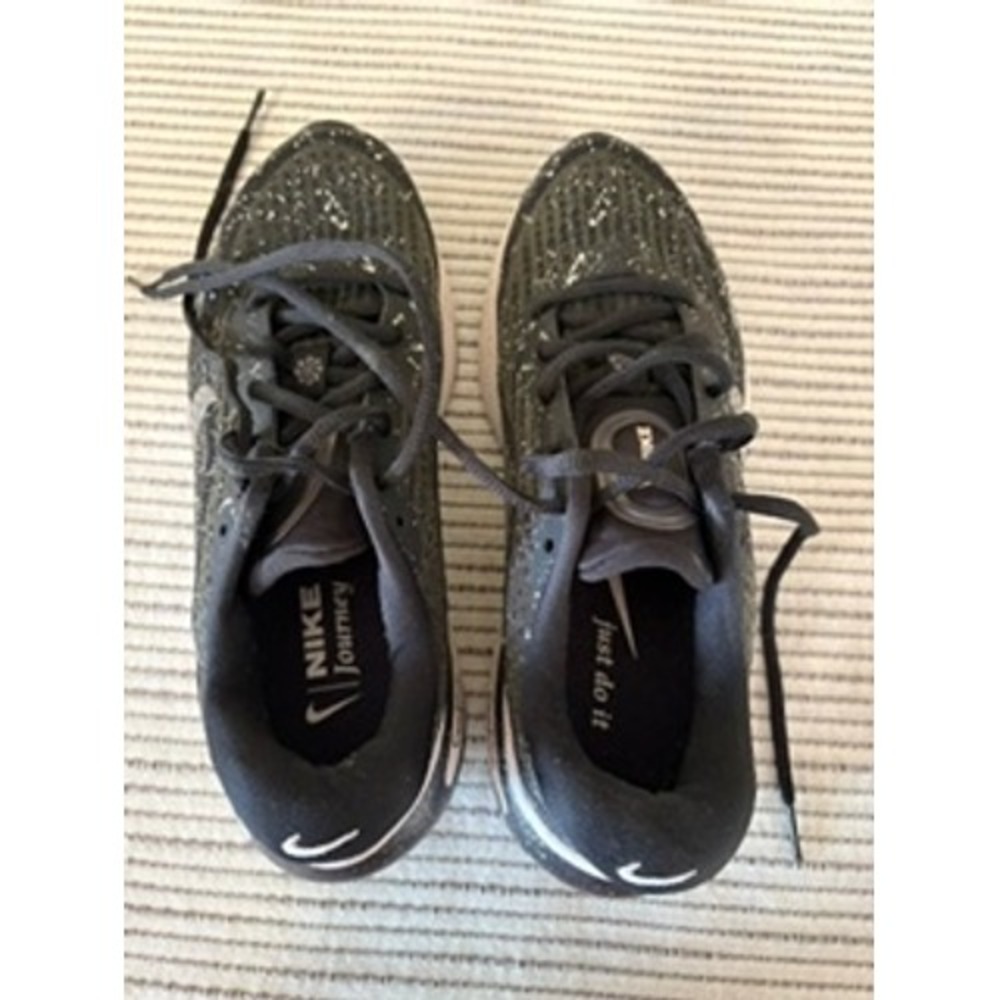 Nike Journey Run Womens Running Shoes Black White Speckled FJ7765-006 Size 8 - Picture 7 of 13